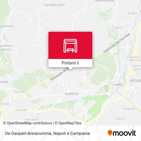 Mappa De Gasperi-Annarumma
