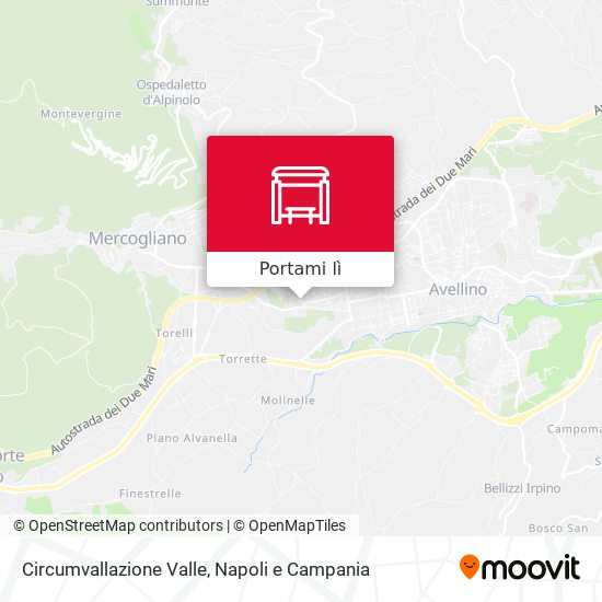 Mappa Circumvallazione Valle