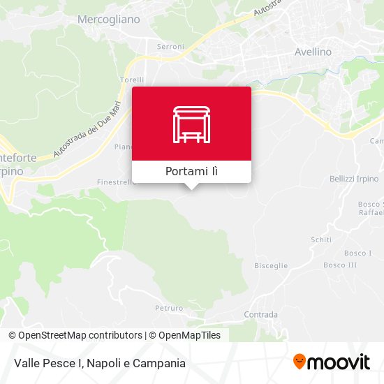 Mappa Valle Pesce I