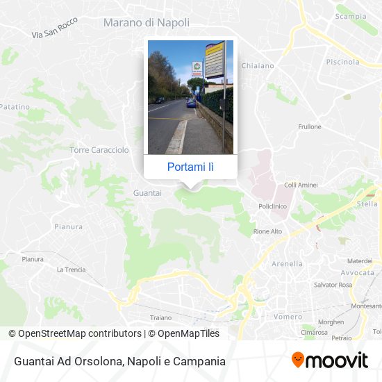 Mappa Guantai Ad Orsolona
