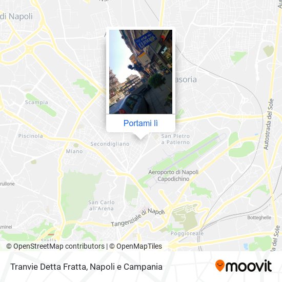 Mappa Tranvie Detta Fratta