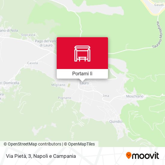 Mappa Via Pietà, 3
