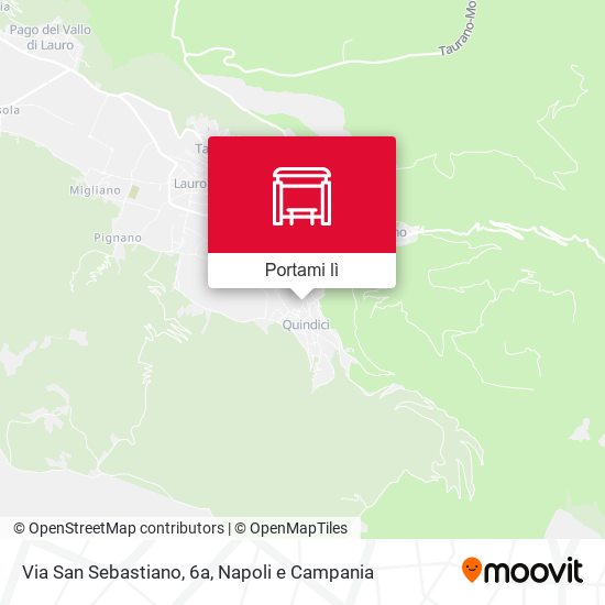 Mappa Via San Sebastiano, 6a