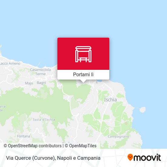 Mappa Via Querce (Curvone)