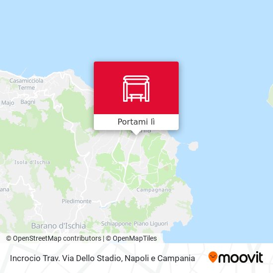 Mappa Incrocio Trav. Via Dello Stadio
