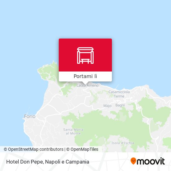 Mappa Hotel Don Pepe