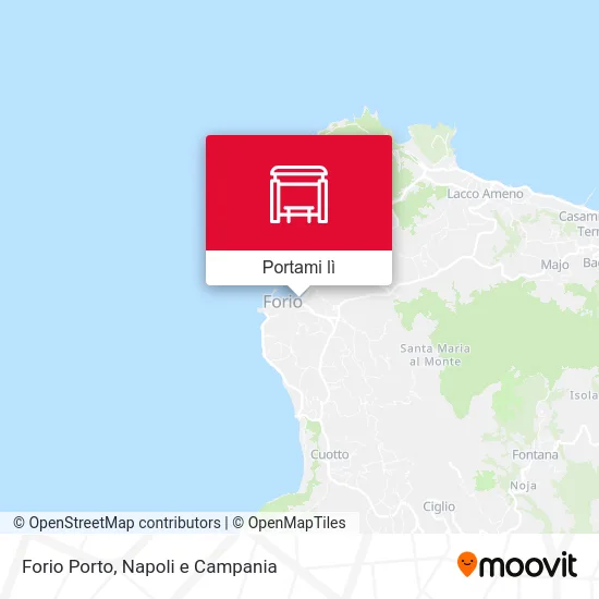Mappa Forio Porto