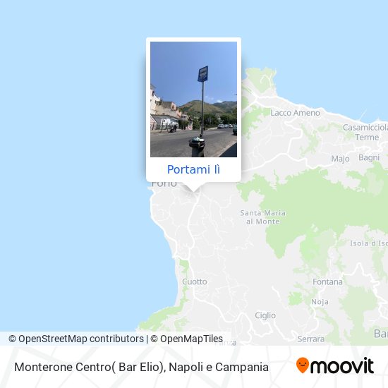 Mappa Monterone Centro( Bar Elio)