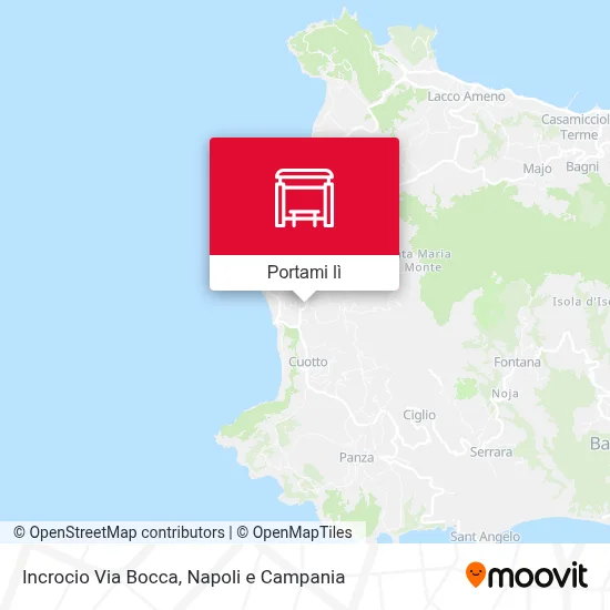 Mappa Incrocio Via Bocca