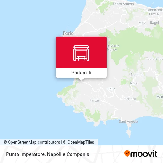 Mappa Punta Imperatore