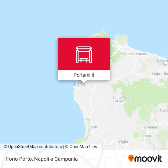 Mappa Forio Porto