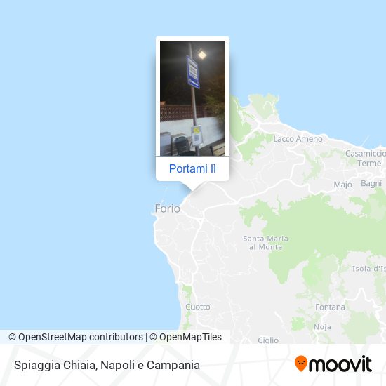 Mappa Spiaggia Chiaia