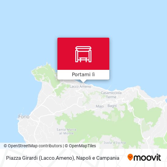 Mappa Piazza Girardi (Lacco.Ameno)