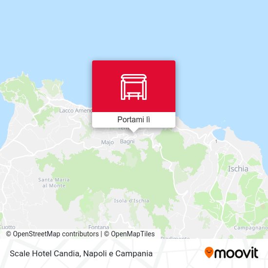 Mappa Scale Hotel Candia