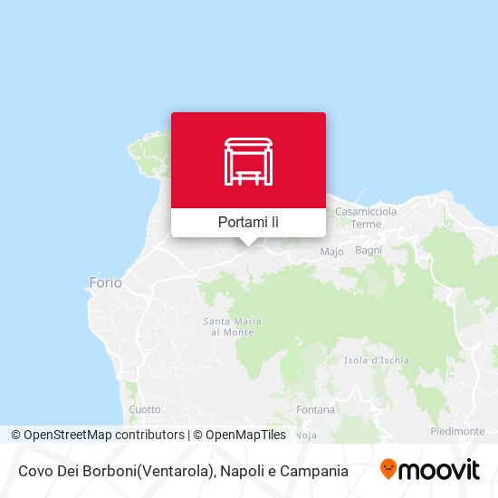 Mappa Covo Dei Borboni(Ventarola)