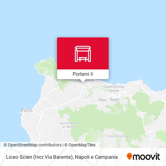 Mappa Liceo Scien (Incr.Via Barente)