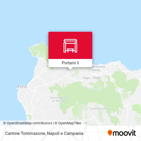Mappa Cantine Tommasone
