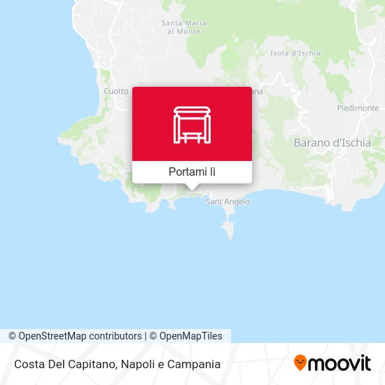 Mappa Costa Del Capitano