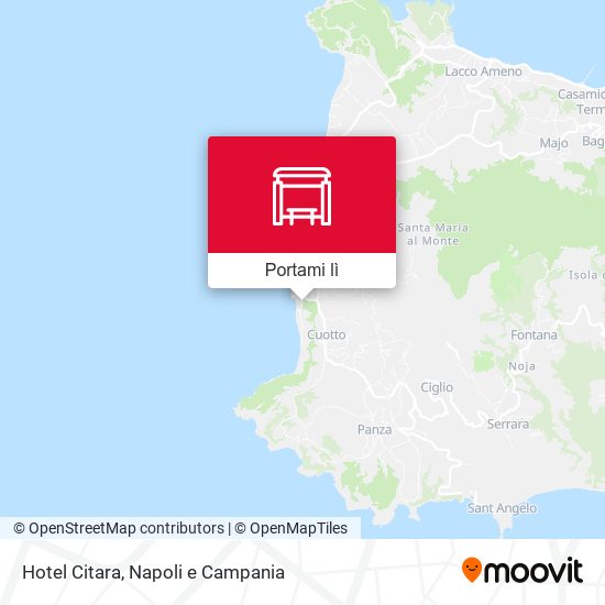 Mappa Hotel Citara