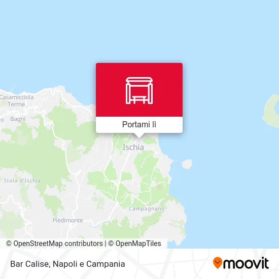 Mappa Bar Calise