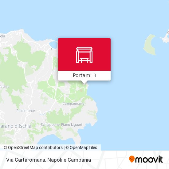 Mappa Via Cartaromana