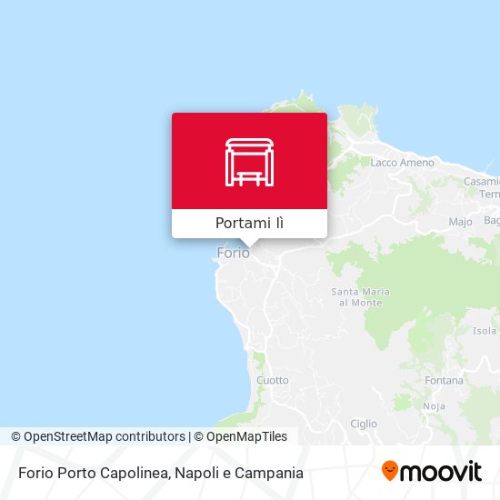 Mappa Forio Porto Capolinea