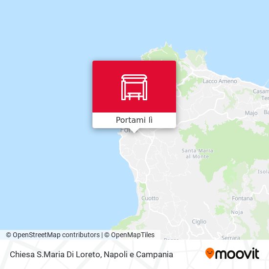 Mappa Chiesa S.Maria Di Loreto