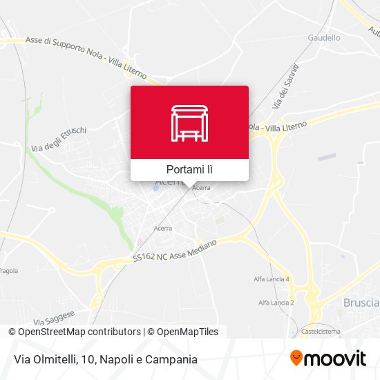 Mappa Via Olmitelli, 10