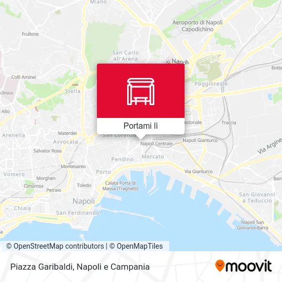 Mappa Piazza Garibaldi