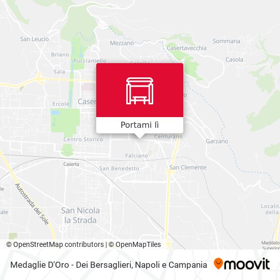 Mappa Medaglie D'Oro - Dei Bersaglieri