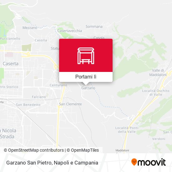 Mappa Garzano San Pietro