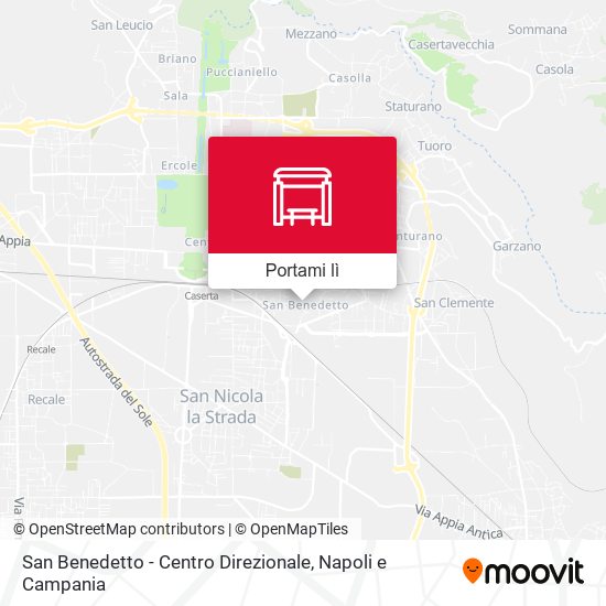 Mappa San Benedetto - Centro Direzionale
