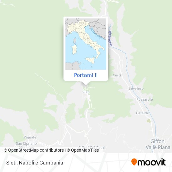 Mappa Sieti