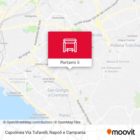 Mappa Capolinea Via Tufarelli