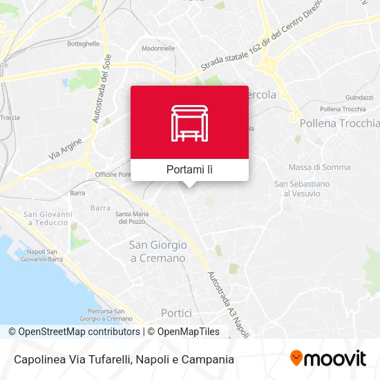 Mappa Capolinea Via Tufarelli