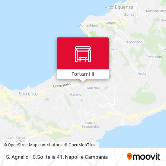 Mappa S. Agnello - C.So Italia 41