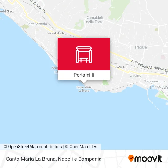 Mappa Santa Maria La Bruna
