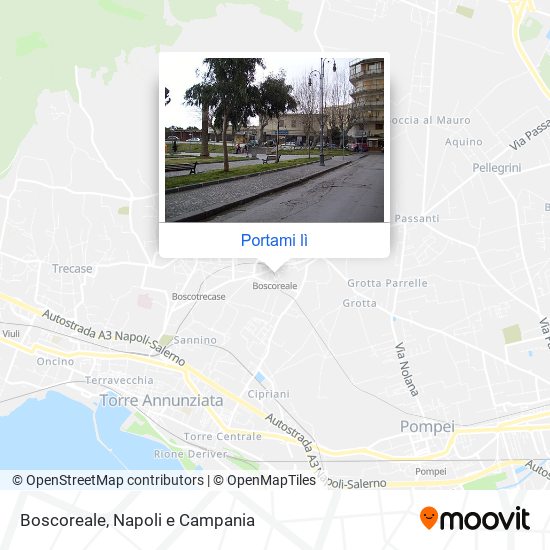 Mappa Boscoreale