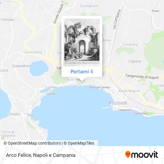 Mappa Arco Felice