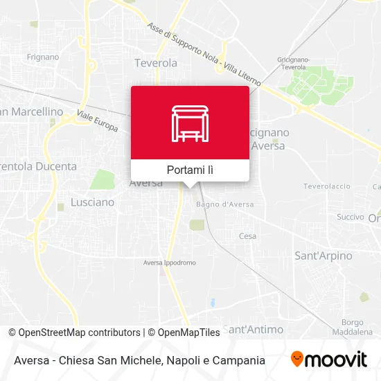 Mappa Aversa - Chiesa San Michele