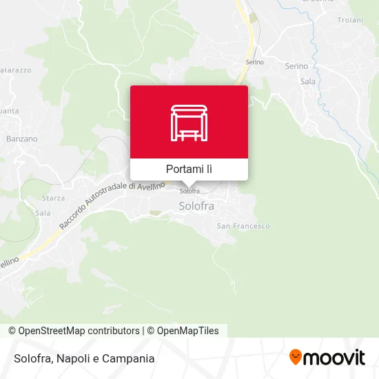Mappa Solofra