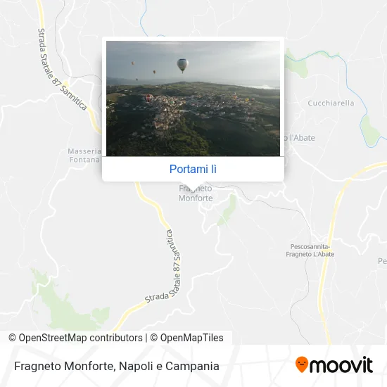 Mappa Fragneto Monforte