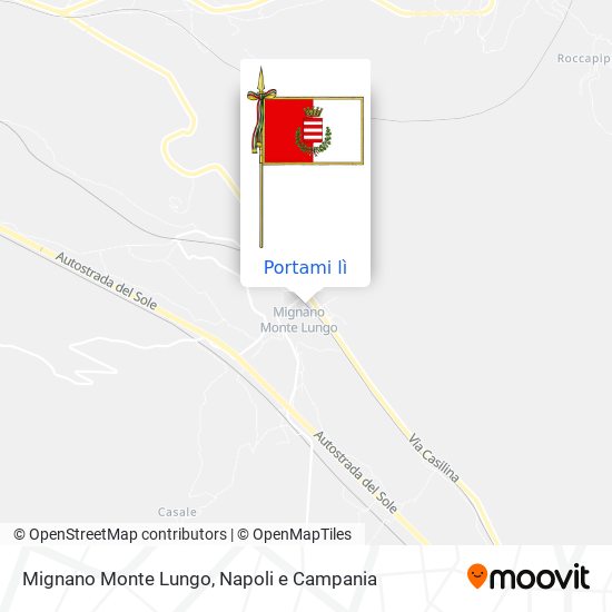 Mappa Mignano Monte Lungo