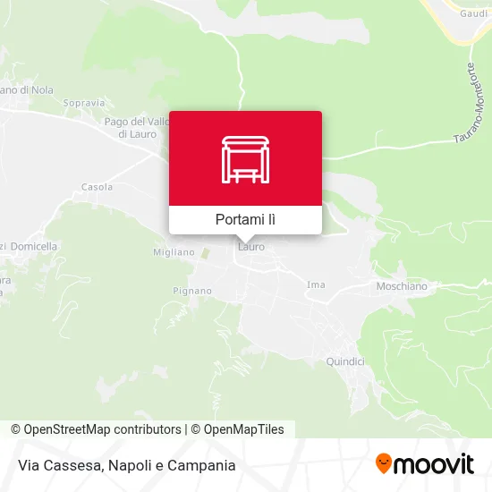 Mappa Via Cassesa