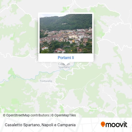 Mappa Casaletto Spartano
