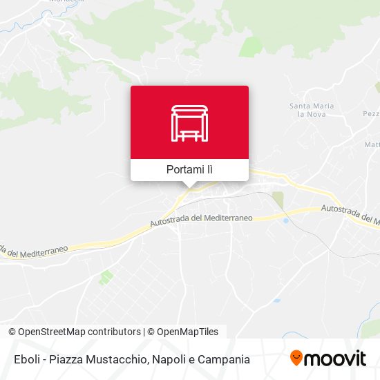 Mappa Eboli - Piazza Mustacchio