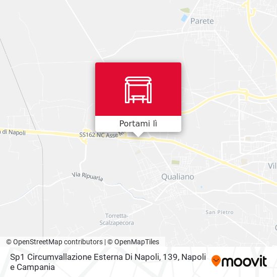 Mappa Sp1 Circumvallazione Esterna Di Napoli, 139