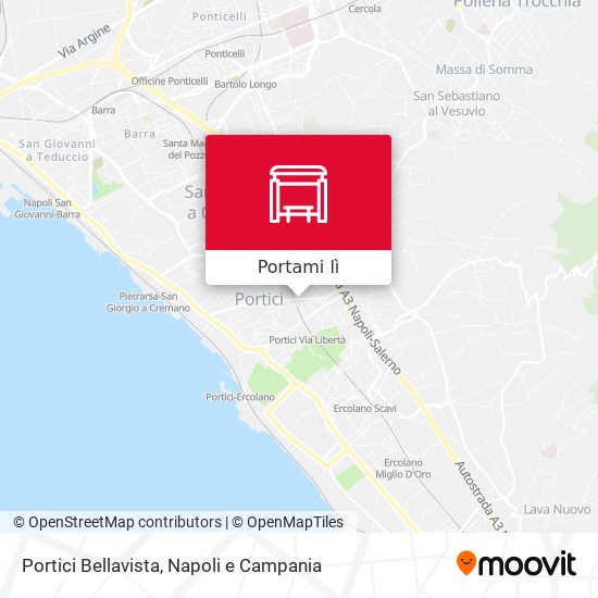 Mappa Portici Bellavista