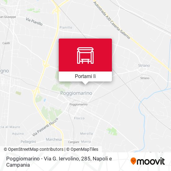 Mappa Poggiomarino - Via G. Iervolino, 285