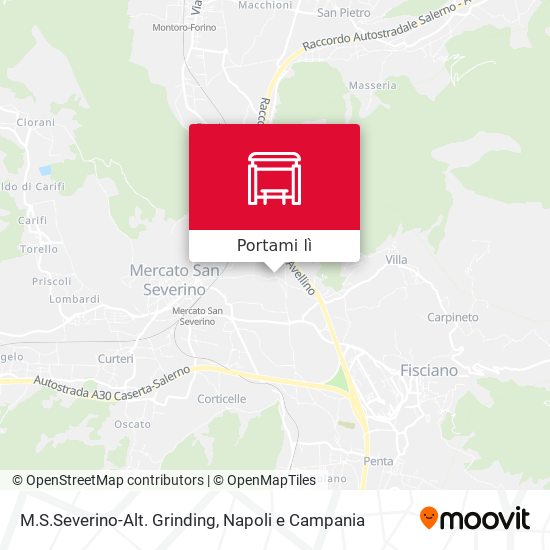 Mappa M.S.Severino-Alt. Grinding